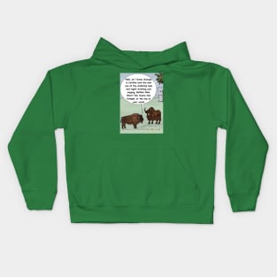 Buffalo gals Kids Hoodie